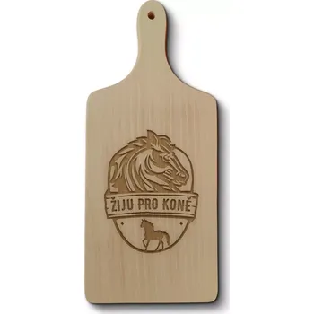Kuchyňské prkénko Sablio Prkénko Žiju pro koně