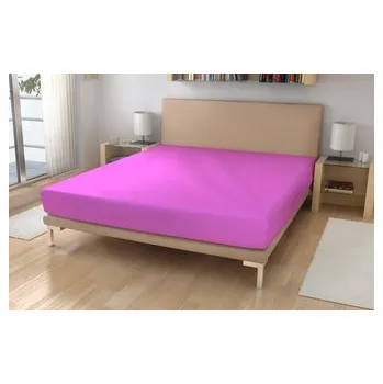 Prostěradlo Jersey prostěradlo EXKLUSIVE Sytě růžová 180/200