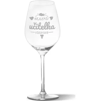 Víno Sablio Sklenička na víno Nejlepší učitelka všech dob: 49 cl