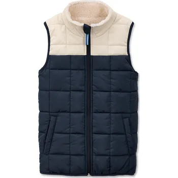 628361 - Tchibo - Oboustranná prošívaná vesta - vel. 146/152 - barva: modrá