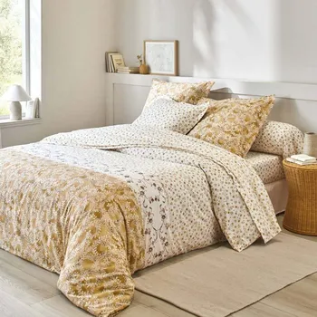 Povlečení Blancheporte Povlečení Amélie s vintage potiskem, bavlna Velikost: klasické prostěradlo 180x290cm