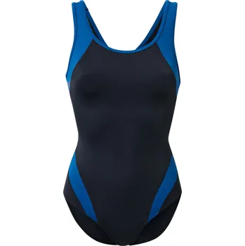 Dámské plavky 677965 - Tchibo - Sportovní jednodílné plavky - pro ženy - vel. 42 - barva: modrá