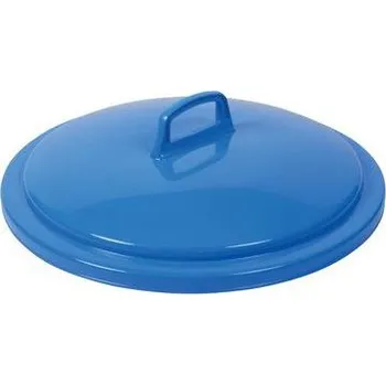 Víko na odpadkové koše, 75 l, modré