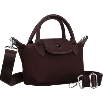 Kabelka Peterson polyesterová kabelka přes rameno se širokým popruhem Barva: Bordová