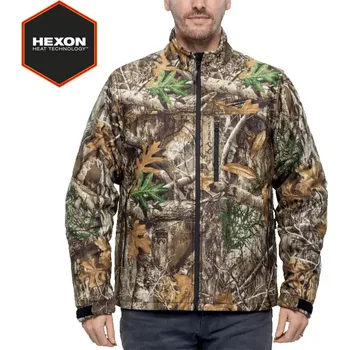 Aku HEXON vyhřívaná kamuflážová bunda Milwaukee M12 HJCamo7-0 (XXL), bez Aku, 4932493835