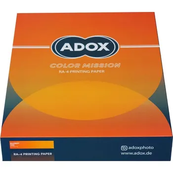 Vybavení pro vyvolávání a úpravu fotografie ADOX COLOR MISSION RA-4 12,7x17,8/100 ks