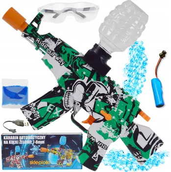 PISTOLE NA GELOVÉ KULIČKY VODNÍ AUTOMAT PUŠKA VELKÁ SADA PŘÍSLUŠENSTVÍ