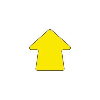 Signalizační podlahové značení Manutan Expert, 9 x 9 cm, 100 ks