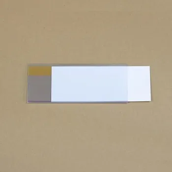 Dílenský regál Manutan Expert držák etiket na regály, samolepicí, 80 x 200 mm