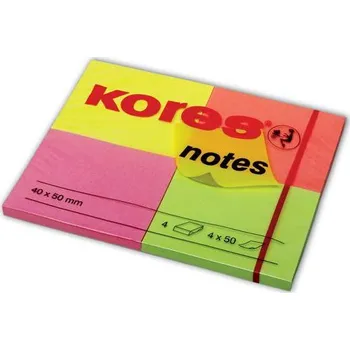 Samolepící bloček Bločky neonové MULTICOLOUR