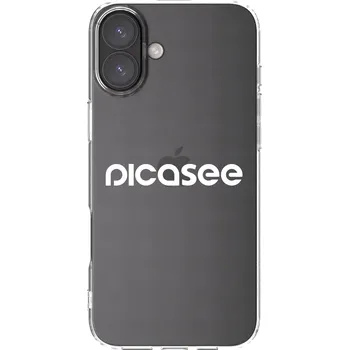 Pouzdro na mobilní telefon Picasee silikonový průhledný obal pro Apple iPhone 16 Plus - Picasee - new logo - white