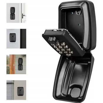 Železářství Kovový trezor na klíče, skříňka, kazeta na klíče s kódem