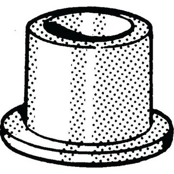 Stavebniny Izolační pouzdro Type II/M Plast Polyamid (nylon) 6.6 10X5MM