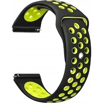 Řemínek na hodinky Řemínek Spacecase pro Samsung 20mm černý