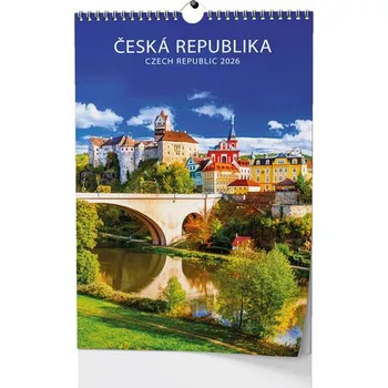 Kalendář Česká republika 2026 - nástěnný kalendář