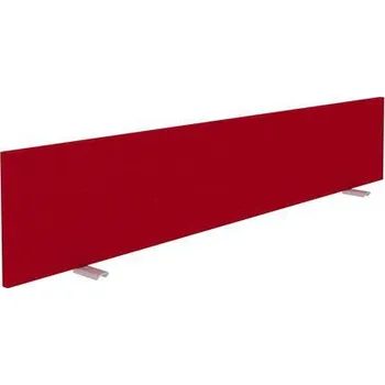 Psací stůl Stolový paraván Alfa 630, 160 x 30 cm, červená
