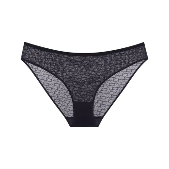 Kalhotky Dámské kalhotky Triumph Signature Sheer Tai EX - Triumph černá (0004) 0036