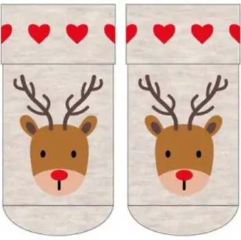 Ponožky Reindeer béžové 68/80
