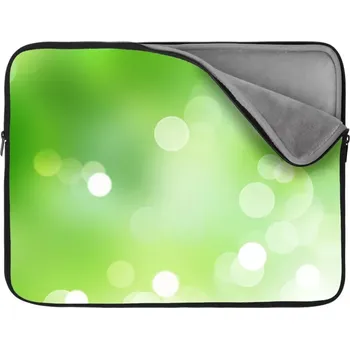pouzdro na notebook Sablio Obal na notebook Zelená abstrakce 2 - 13"