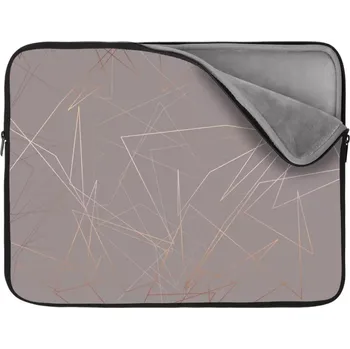 pouzdro na notebook Sablio Obal na notebook Trojúhelníková abstrakce - 17"