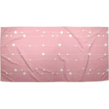 Osuška Sablio Ručník Hvězdy a tečky na provázku - 30x50 cm