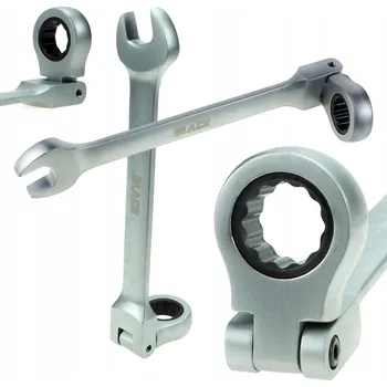 Klíč KLÍČ PLOCHÝ OČKOVÝ S RÁČNOU 22MM KLOUBOVÝ