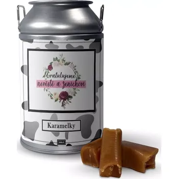Bonbon Sablio Karamelky Gratulujeme nevěstě a ženichovi: 250g