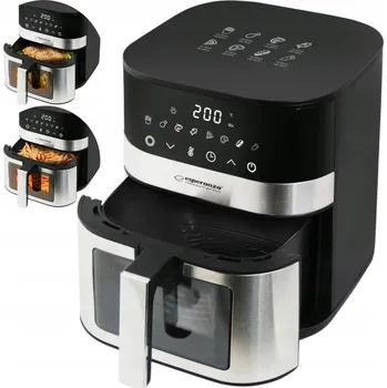 fritéza FRITÉZA HORKOVZDUŠNÁ BEZ OLEJE VELKÁ 5L 1400W 8 AUTOMATICKÝCH PROGRAMŮ