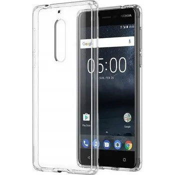 Pouzdro na mobilní telefon Zadní Kryt Pskom pro NOKIA 5 bezbarvý