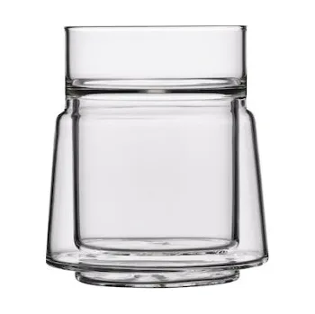 Servírovací stolek Jacob Jensen Dvoustěnná sklenice na americano Clear 21 cl