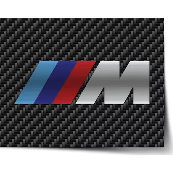 Plakát Sablio Plakát MPERFORMANCE Karbon - 90x60 cm