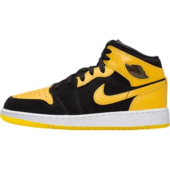 Dámské tenisky Dětské Vysoké tenisky NIKE AIR JORDAN 1 MID SE BG HJ5940-071 – Žlutá 39