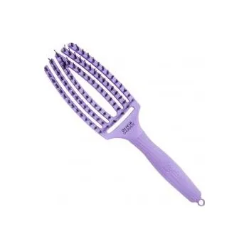 kartáč na vlasy Olivia Garden Fingerbrush Bloom Lavander