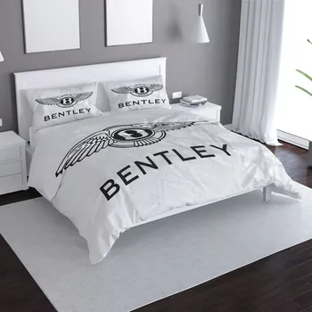 Povlečení Sablio Povlečení Bentley na bílé - 140x220 / 90x70