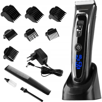 Strojek na vlasy PROFESIONÁLNÍ BEZDRÁTOVÝ STŘÍHACÍ STROJEK NA VLASY A VOUSY, USB