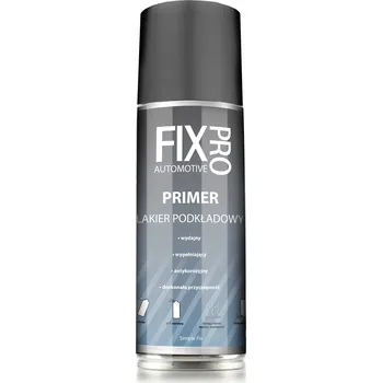 Barva ve spreji FixPro LAK AKRYLOVÝ ZÁKLADNÍ NÁTĚR PLNÍCÍ ŠEDÝ SPREJ 200 Ml