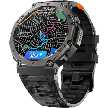 Chytré hodinky Voděodolné vojenské chytré hodinky 48 mm 260 mm celková délka Sledování kroků vzdálenosti kalorií aktivity maskáčová