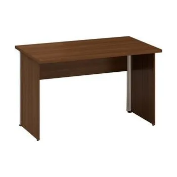 Kancelářský stůl Alfa 100, 120 x 70 x 73,5 cm, rovné provedení, dezén ořech