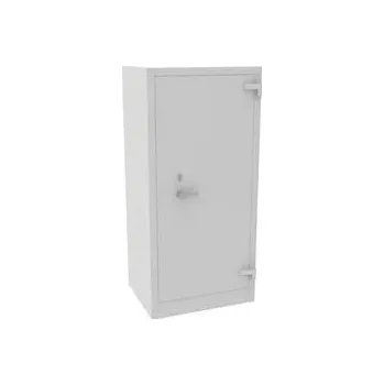 Šatní skříň Kovová spisová skříň se zvýšenou odolností proti ohni, 3 police, 150 x 70 x 55 cm