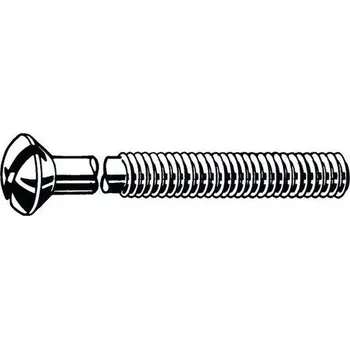 Šroub Knihařský šroub Ocel Poniklované M4X55