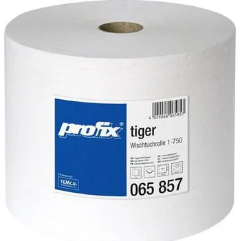 Papírový ručník Průmyslová role TEMCA Profix tiger 750 bílá