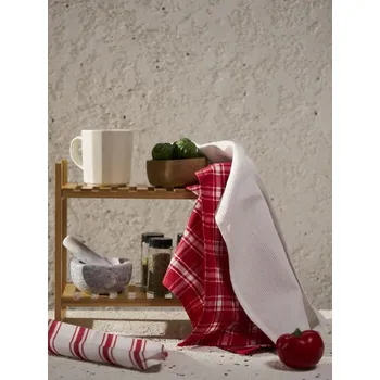 Utěrka Sinsay - Sada 3 kuchyňských utěrek - červená - 311GS-33X - 311GS-33X-ONE