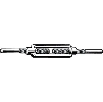 Matice Napínač Se dvěma navařovacími čepy DIN 1480 Ocel S235JR Pozinkované M20