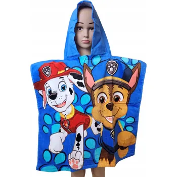 Tlapková patrola CHASE pončo ručník 55X110