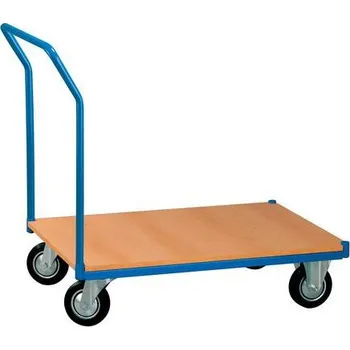 Stavebniny Plošinový vozík s madlem, do 200 kg