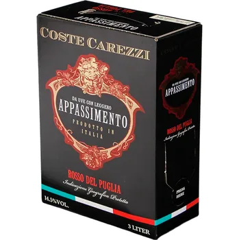 Víno Coste Carezzi Leggerova Appassimento IGP Bag in Box, 3l