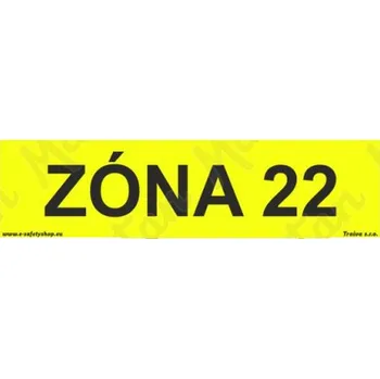 Kancelář Zóna 22, plast 210 x 55 x 0,5 mm