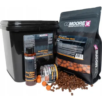 Boilies CC Moore Pro-Stim posilovací sada pro játra 15mm