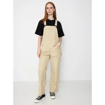 Dámské kalhoty Brixton Utility Overall (pale khaki) S, žlutá