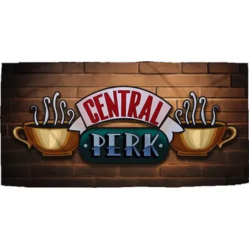 Sablio Ručník Seriál přátelé CENTRAL PERK Cihly - 30x50 cm